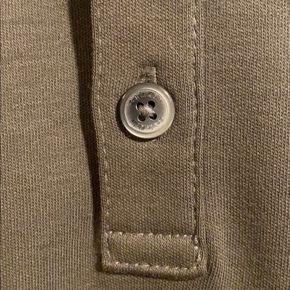 Calvin Klein Men’s Long Sleeve Polo Shirt Grey - Picture 3 of 5
